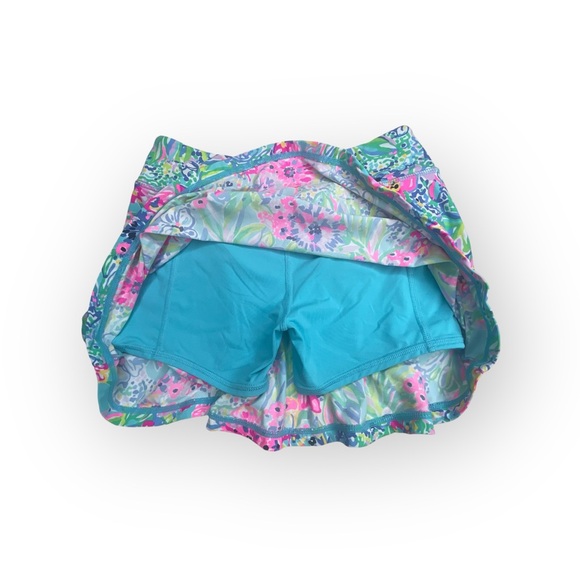 new Lilly Pulitzer ☀︎︎ Luxletic Aila Skort ☀︎︎ Amalfi Blue Alligator Isle ☀︎︎XXS - Picture 8 of 15